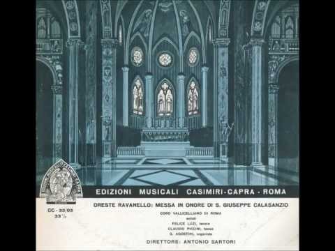 Oreste Ravanello - Messa in onore di S. Giuseppe Calasanzio (1902) - III. Credo