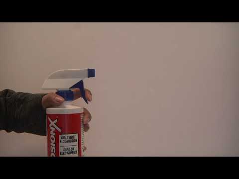 CorrosionX Trigger Spray Application Demo
