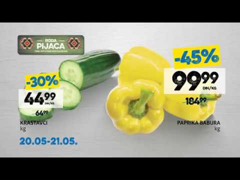 Sveže sa RODA pijace  20. - 21.05.2017.