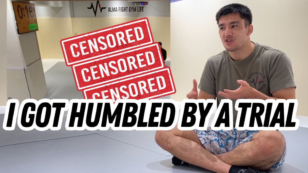 BJJ Black Belt Gym Owner HUMBLED by White Belt Trial