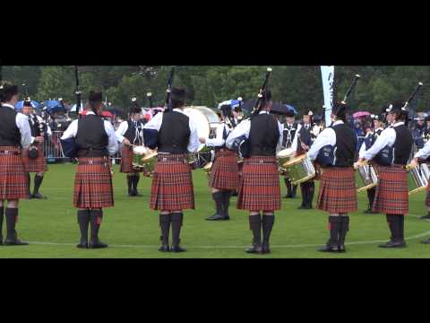 Strathclyde Police Pipe Band: European Championships 2012