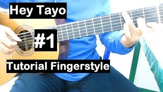 Download lagu Tutorial #1 Fingerstyle Hey Tayo Belajar Gitar Untuk Pemula mp3
