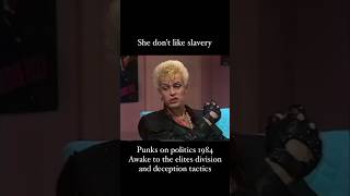 Punks on politics 1984 | Billy Idol Interview