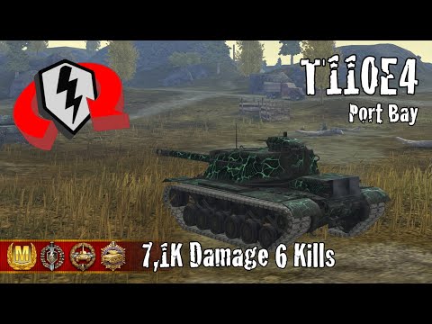 T110E4  |  7,1K Damage 6 Kills  |  WoT Blitz Replays