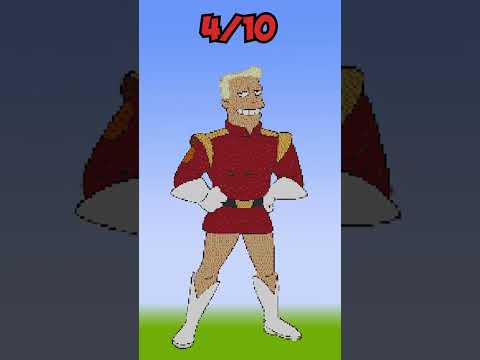 Rate from 1 to 10 Pixel Art with Futurama #shorts