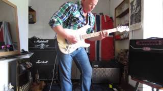Video thumbnail for Dimarzio DP218 Bridge & Neck pickups on Strat (HD) by Daniel Carr