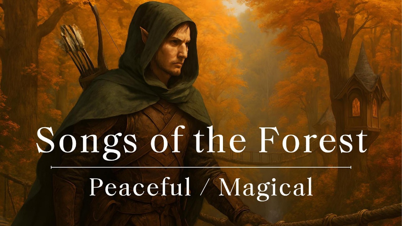 Wood Elves Inspired Music | No-Ads | Songs of the Forest: Peace & Harmony | The Tongless Bard