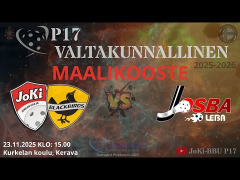 Maalikooste  P17 JoKi/BBU – Josba/Leba 23.11.2025