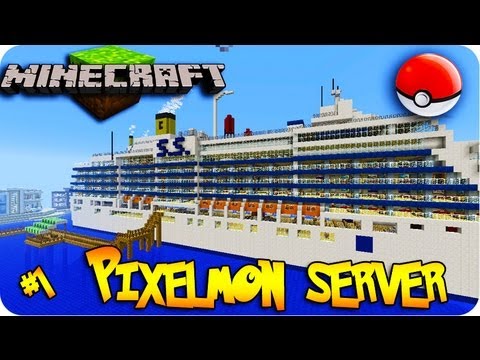 Pixelmon! Minecraft Pokemon Mod! Ep # 1 LITTLE LIZARD SERVER LET'S PLAY  !