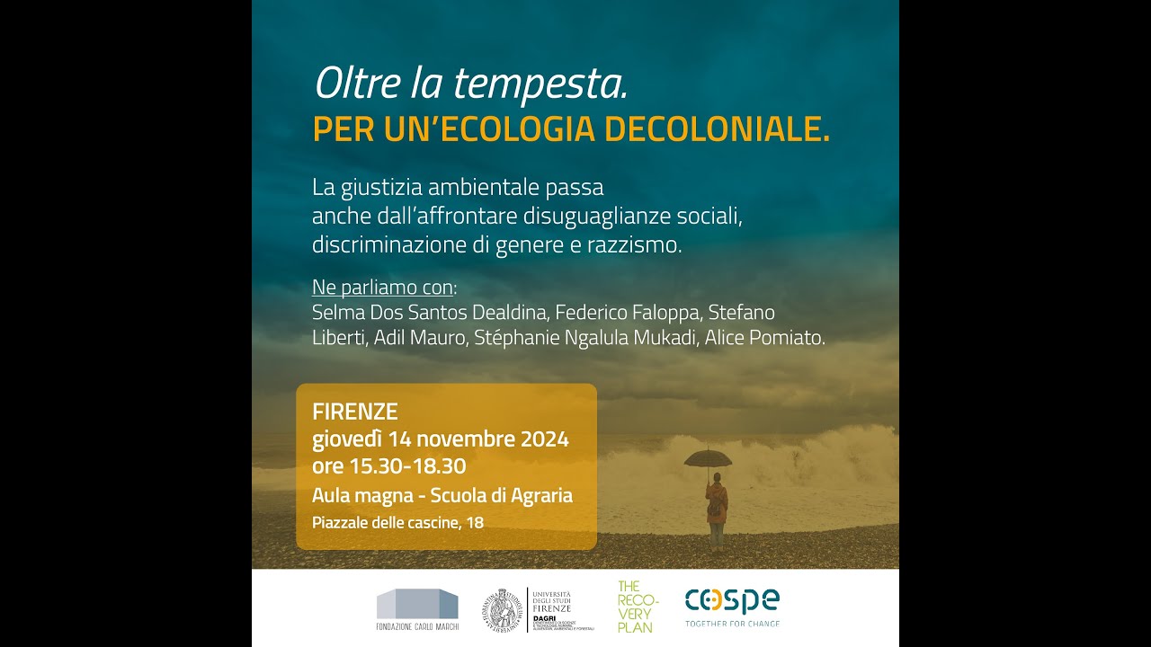 🌍Oltre la tempesta. Per un'ecologia decoloniale