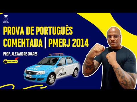 Concurso Soldado PMERJ 2014 - Prova comentada Português |Prof. Alexandre Soares