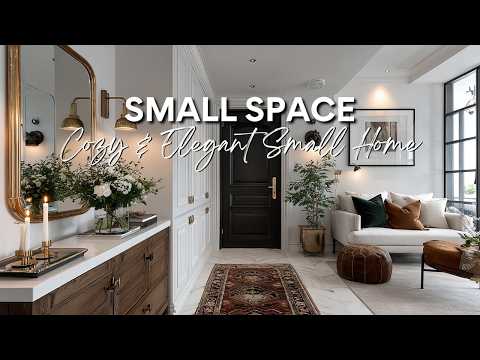 Small Space Luxury Transformation: Cozy & Elegant Small Home Decor Ideas You’ll Love