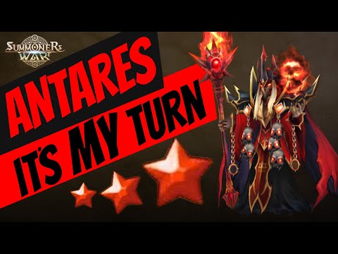 The Brutal Power of Antares (Fire Lich) in Summoners War G3 RTA
