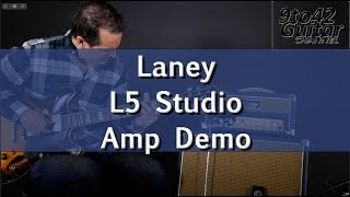 Video thumbnail for Laney L5 Studio Lionheart Head and 1x12 cab demo by Andy Hillier Guitar Channel
