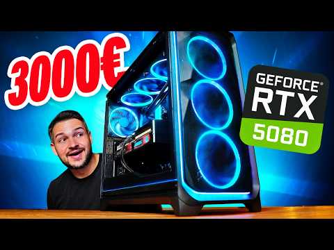 3000€ GAMING PC mit RTX 5080!! Zusammenbau & Test (2025)