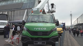 Iveco Daily 42S14E Palfinger P 220 BK Telescopic Lift Truck (2025) Exterior and Interior