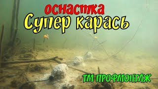 Описание снасти на карася и карпа