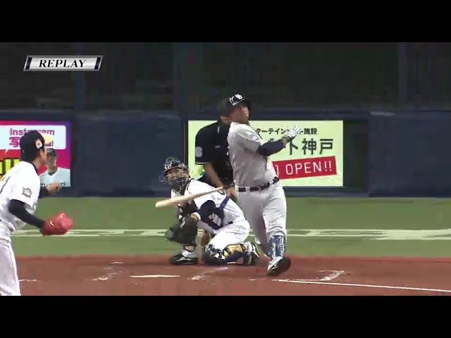 【4回表】オリックス・松葉 ドラゴンズ・ビシエドに特大の今季15号ソロを浴びる 2016/6/8 Bs-D