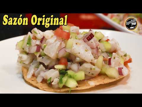 🌶️ ¡Viva México! CUARESMA al 💯 Como hacer CEVICHE de PESCADO MEXICANO ORIGINAL