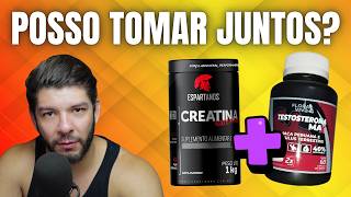 POSSO TOMAR TESTOSTERONA MAX (Flora Viva) + CREATINA JUNTOS?