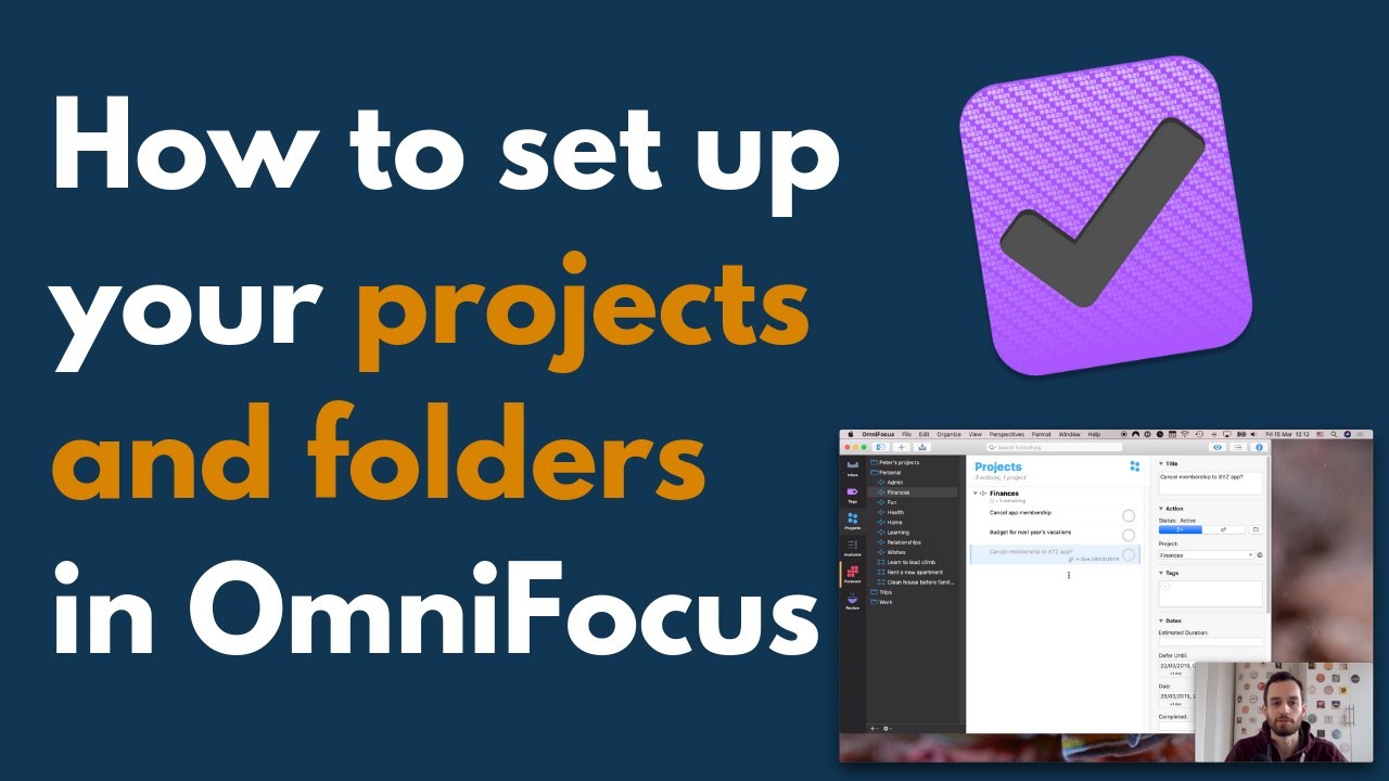 How to Set Up Your Projects and Folders in OmniFocus 3