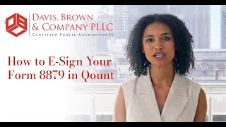 Review & Sign Form 8879 in Qount
