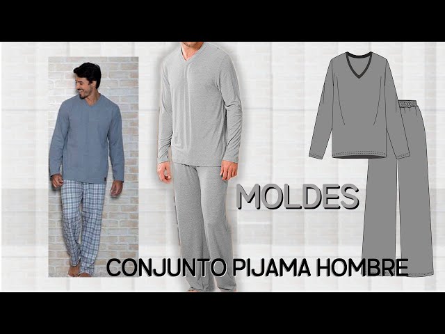 Vídeo relacionado con Pijama Entero Hombre - Mono Onesie con Cierre Cremallera Completo, Talla M-3XL, Regalo Navidad (Gris, XL)