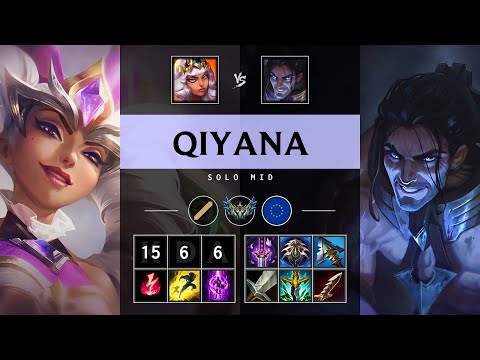 Qiyana Mid vs Sylas: Triple Kill, Rampage - EUW Challenger Patch 14.23