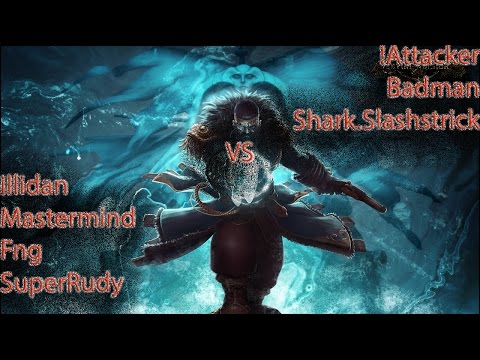 Kunkka and Badman and Fng VS Rage illidan and mastermind and superrudy