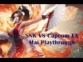 MUGEN SNK VS Capcom EX Mai Shiranui Playthrough
