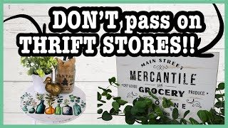 DIY Thrift Store Makeovers | Craft Ideas that are quick and EASY!!!