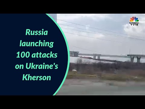Russia-Ukraine War Updates: Dnipro River In Kherson Is Now The Front Line | CNBC-TV18