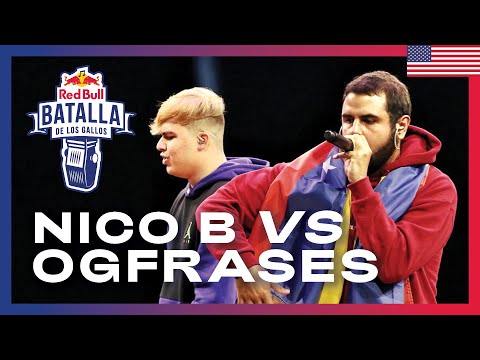 NICO B vs OGFRASES - Cuartos | Red Bull Estados Unidos 2020