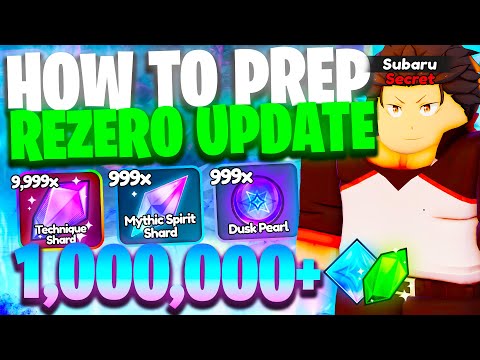 How To Prepare For The GODLY Re:Zero Update In Anime Last Stand!