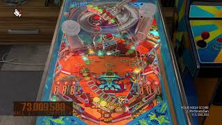 Loop-de-loop!  Robot 2018  (Zaccaria Pinball 3 ball Simulation High score strategy)