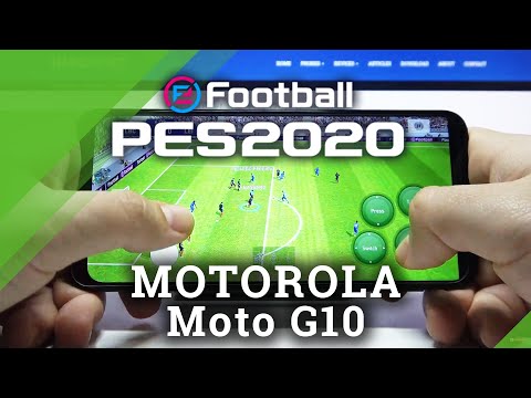 Efficiency Test of Motorola Moto G10 while Playing PES Mobile - Pro Evolution Soccer