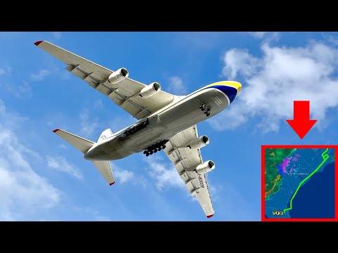 I SAW THE ANTONOV *diverted 500 miles* IN FLORIDA