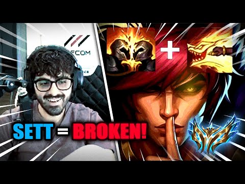 WHEN THE RANK 1 JUNGLER AND RANK 1 SETT ARE ON THE SAME TEAM | Geishu