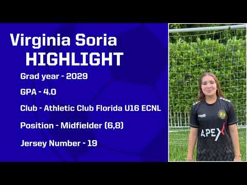 Virginia Soria (2029) Presentation