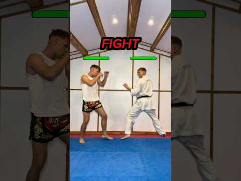 Karate vs Muay Thai VIDEO GAME…