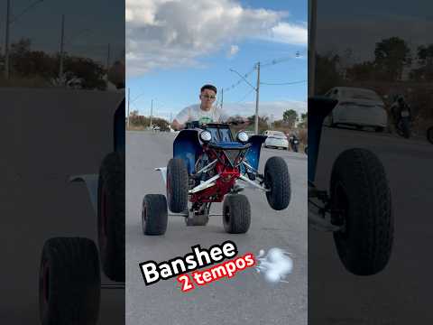 Se liga no som desse quadri 🥶 #quadriciclo #banshee #2stroke