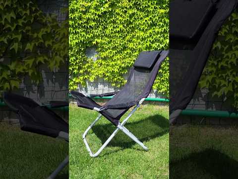 Шезлонг Vitan Горизонт d25 мм (текстилен бежевый) - фото 1 - id-p1418093298