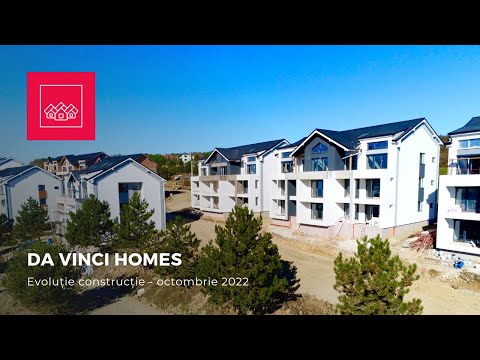 DaVinci Homes - Evoluție construcție (Octombrie 2022)