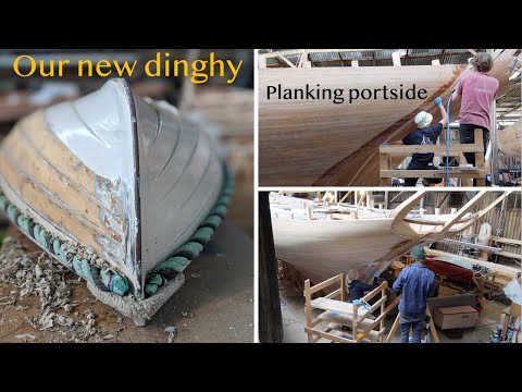 A new dinghy & planking our wooden boat (EP6)