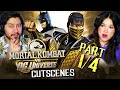 MORTAL KOMBAT VS DC UNIVERSE CUTSCENES/STORY (Part 1) REACTION!