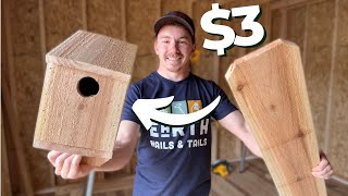 $3 DIY Birdhouse! - Simple, Easy & Affordable