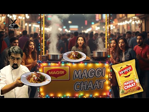 🍲 Boring Maggi? Not Anymore! Turn It Into Irresistible Maggi Chaat 😋
