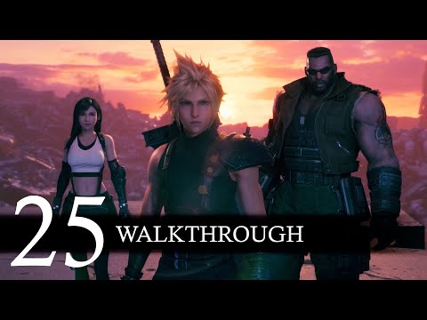 Final Fantasy VII Remake Campaign Walkthrough Part 25 (No Commentary/Full Game)