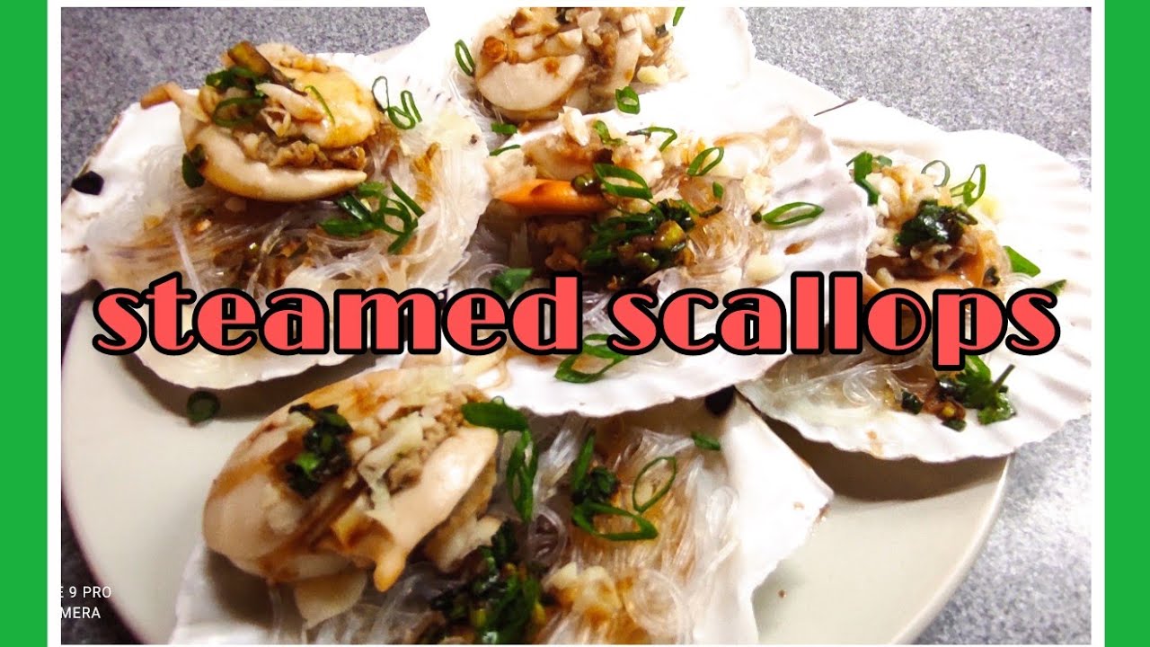 How to  cook steamed scallops? #simple chinese recipe