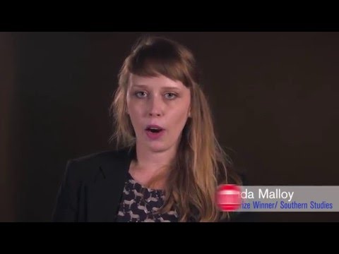 3 MT Grand Prize Winner 2015-2016 - Amanda Malloy, Southern Studies